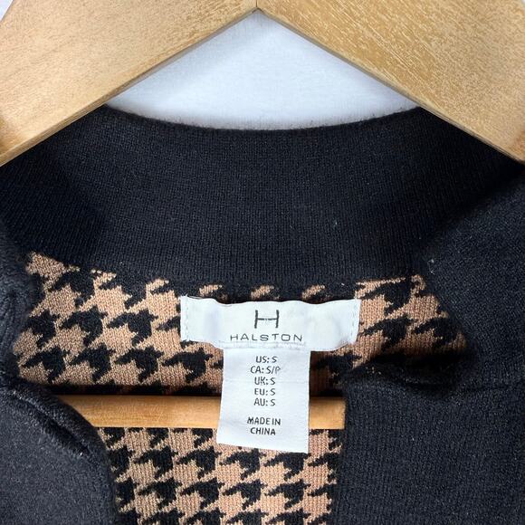 H By Halston Black One Button Cardigan Sweater S - Picture 6 of 9